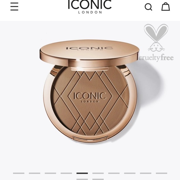 ICONIC LONDON WARM POWDER BRONZER VEGAN AND CRUELTY FREE - Picture 2 of 5